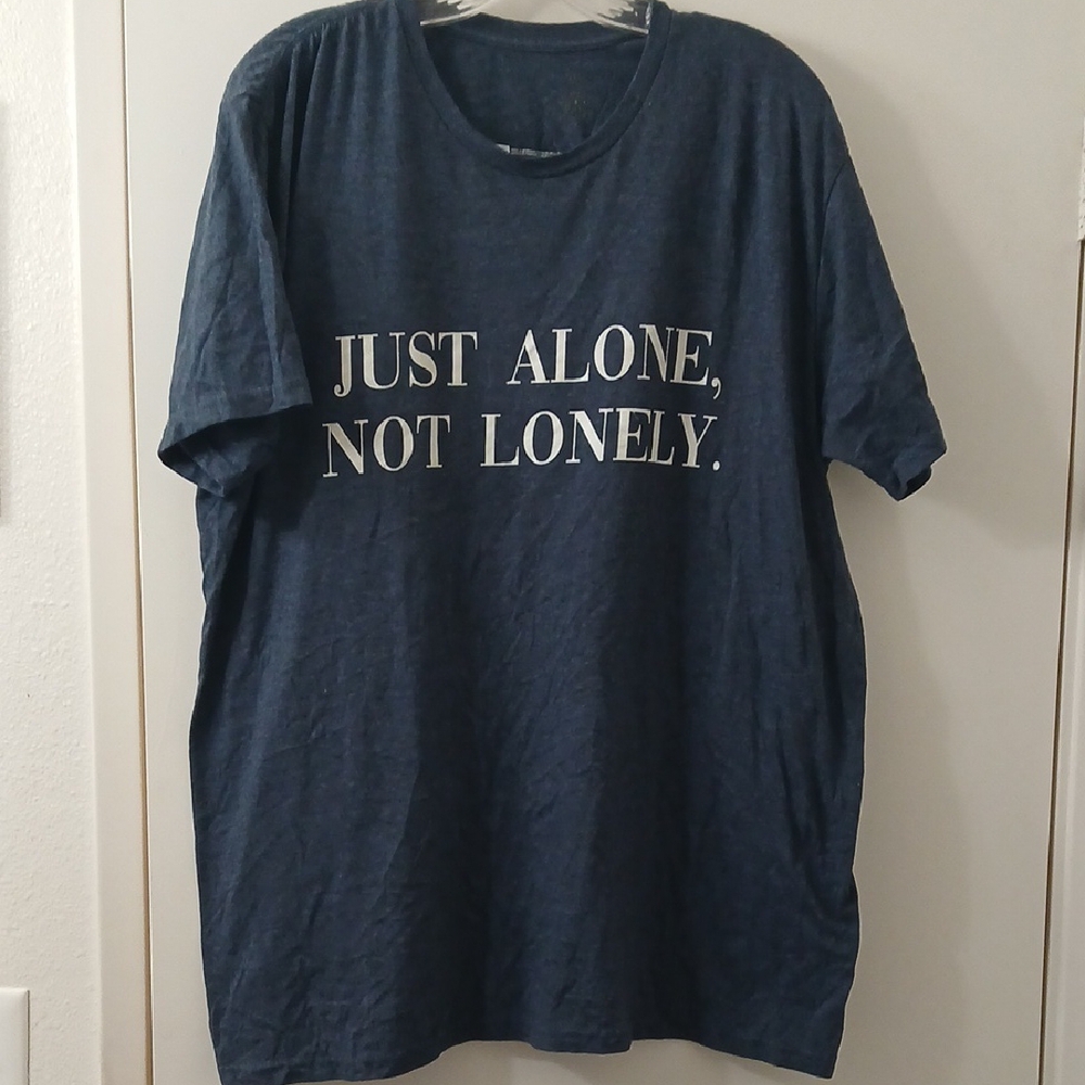 Gildan Blue Graphic Tee